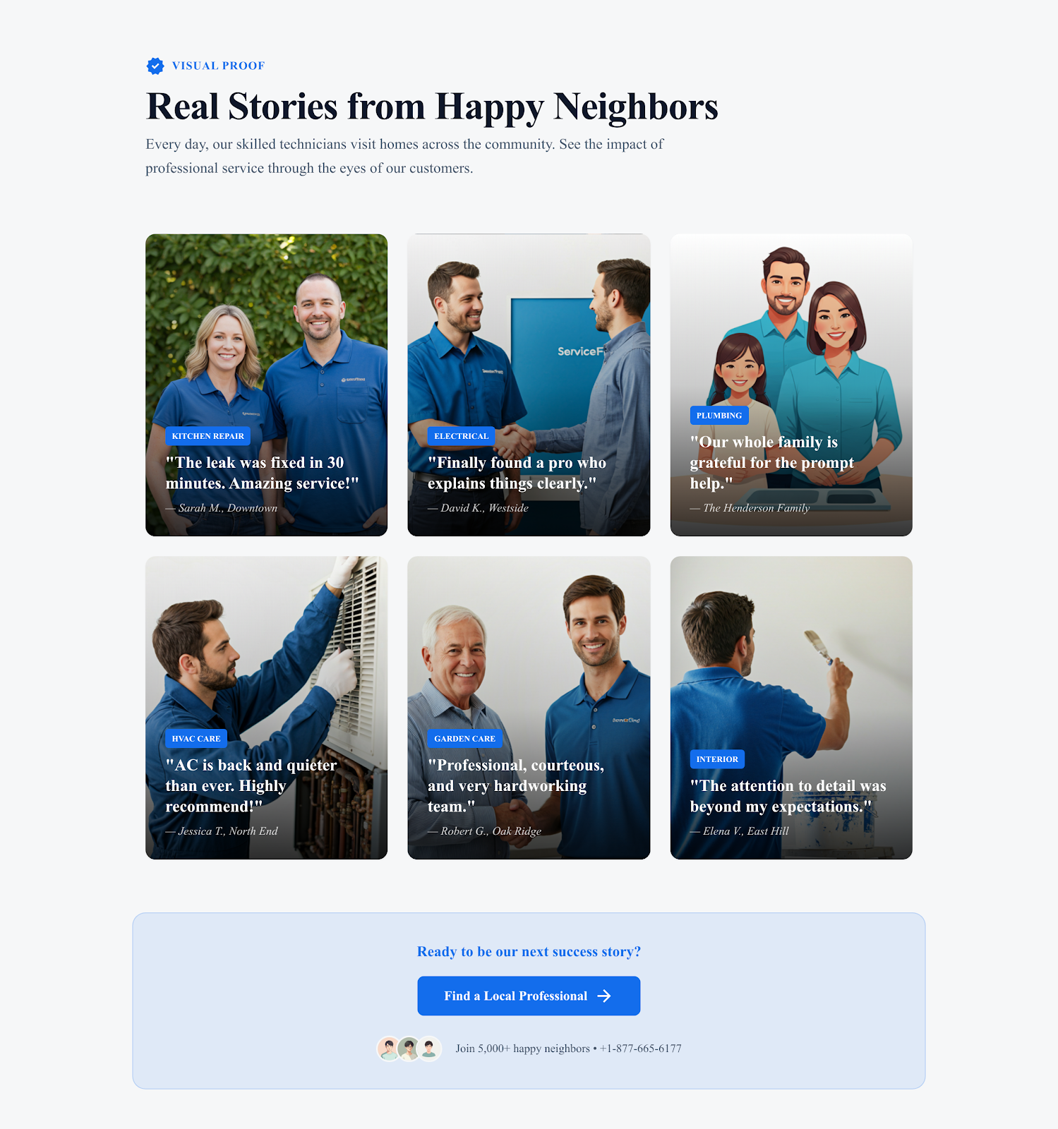 ServiceFind Platform